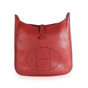 Hermès Rouge H Clémence Evelyne II TGM PHW